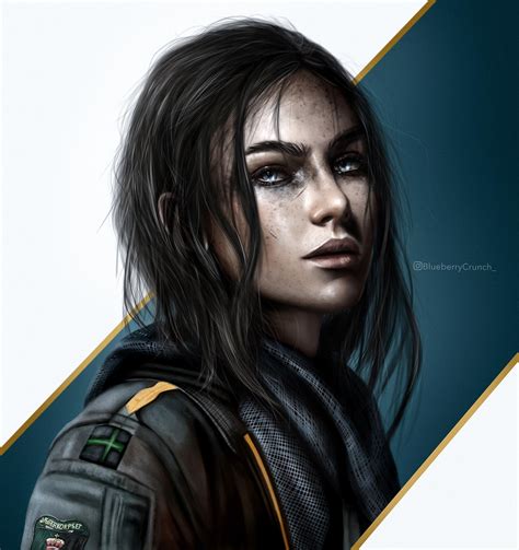 Since everything about her is redacted. . Nokk r6 face